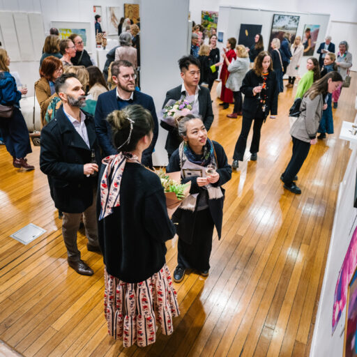 2025 Ravenswood Australian Women’s Art Prize Opening Night, featured on Channel 7 News